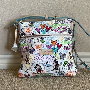 💯% Authentic Dooney & Bourke Disney Crossbody Bag